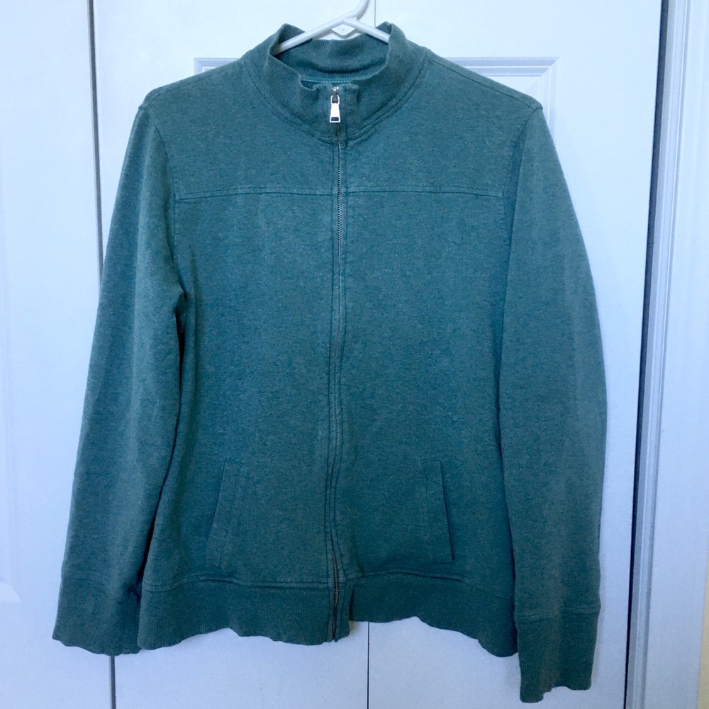 🔲 Sonoma life and style teal zip up